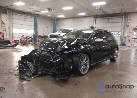 2024 Volkswagen Golf R 2.0T from USA, damaged, VIN WVWEB7CD6RW215450